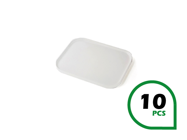 SILICONE PAD SQUARE 50X37MM / 10 PIECES