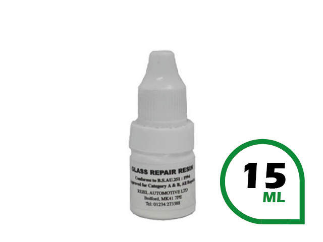 FINISHING RESIN FOR WINDSCREEN REPAIR 15ML THICK