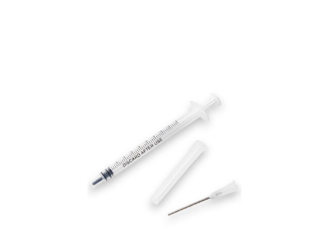 GlassFix Select, spuit en naald