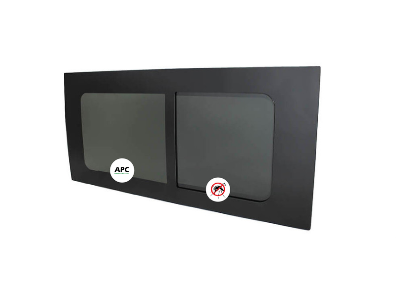 Schuifruit + HOR Privacy LINKS (1432x665)mm L2, L3, L4