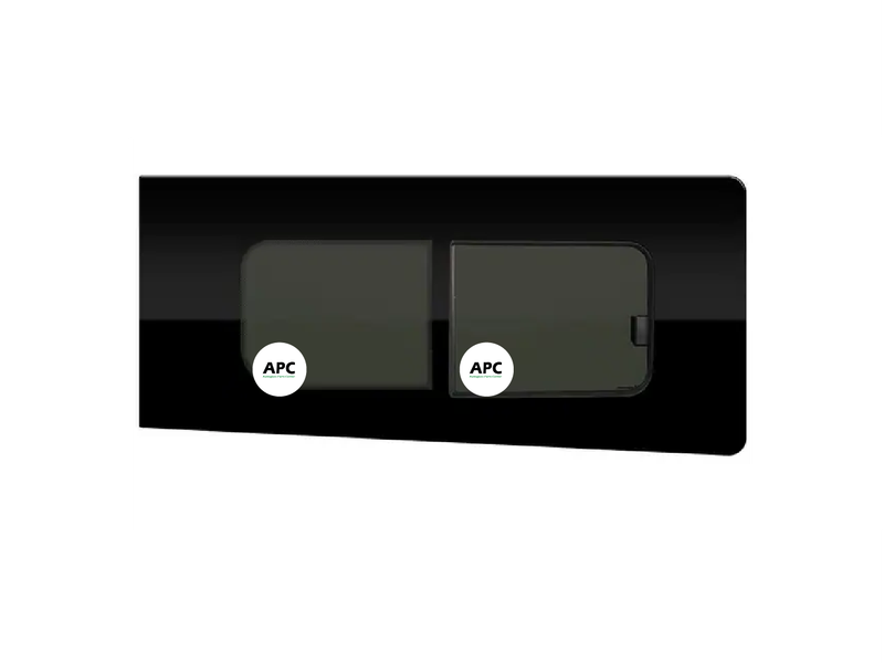 Schuifruit Privacy RECHTS (1208x568)mm L1, L2