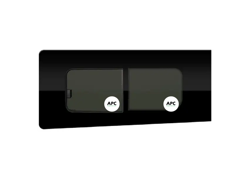 Schuifruit Privacy LINKS (1217x568)mm L1, L2