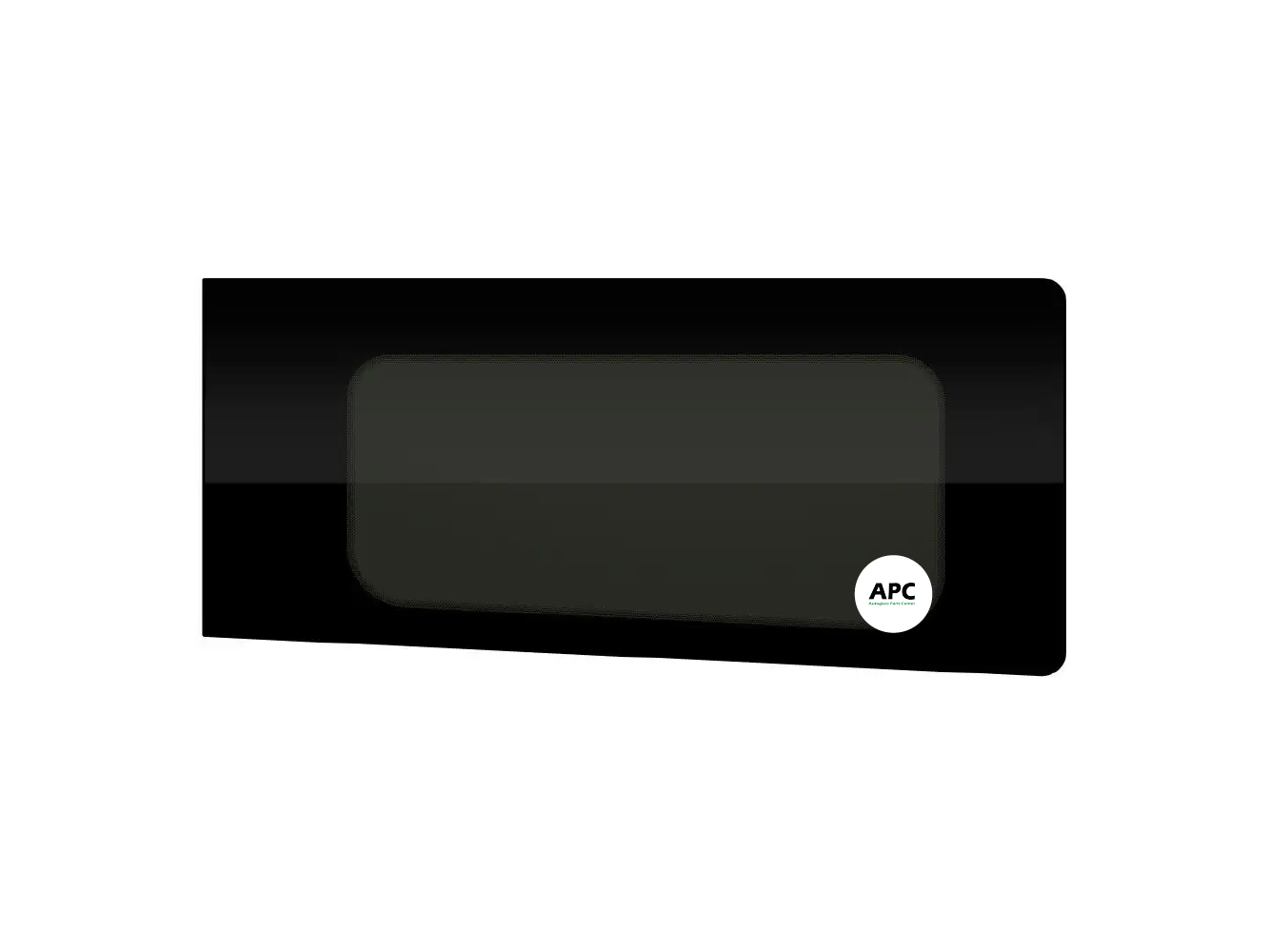 Vaste Ruit Privacy RECHTS (1227x568)mm L1, L2