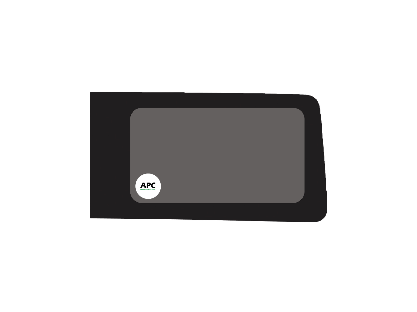 Vaste Ruit Privacy RECHTS (1383x755)mm L1, L2, L3, L4