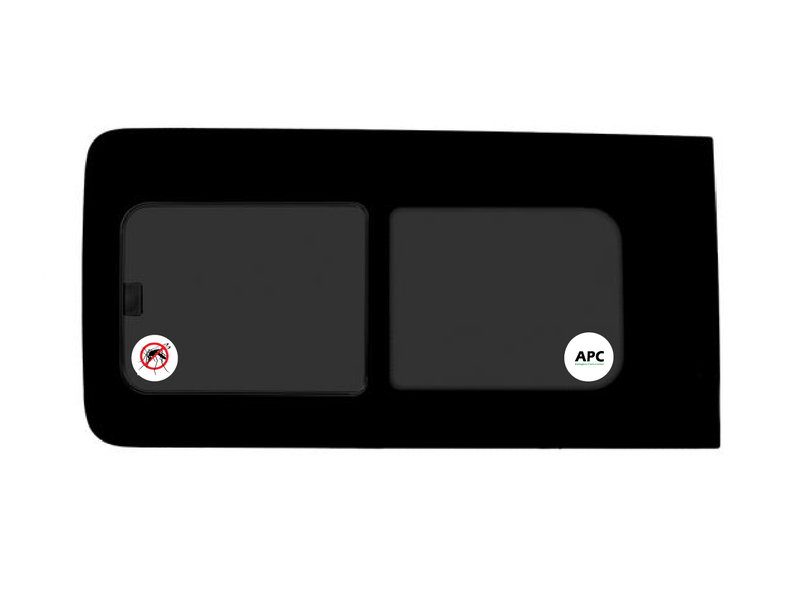 Schuifruit + HOR Privacy LINKS (1096x552)mm L2, L3