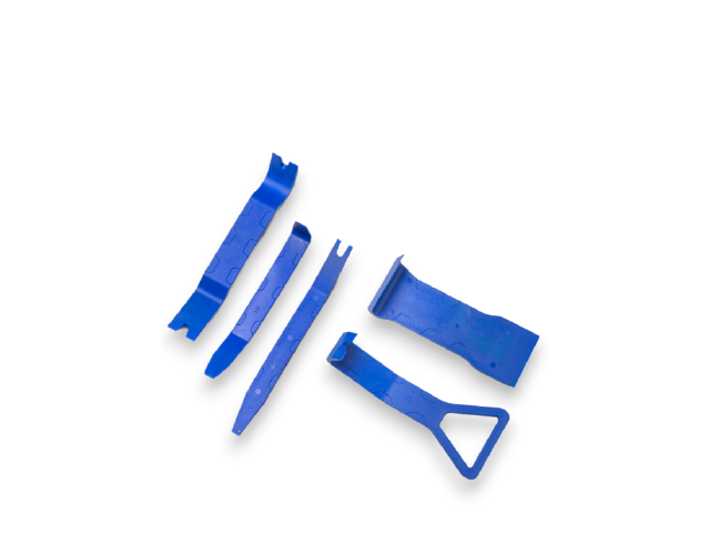 DEMONTAGEHEFBOOMGEREEDSCHAPSSET, KUNSTSTOF, 5 STUKS/