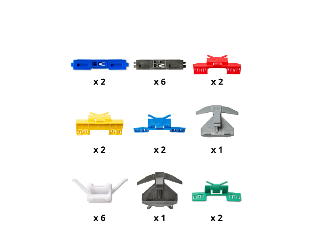 HONDA CIVIC 5D 06-12/ Jeu de clips pour pare-brise