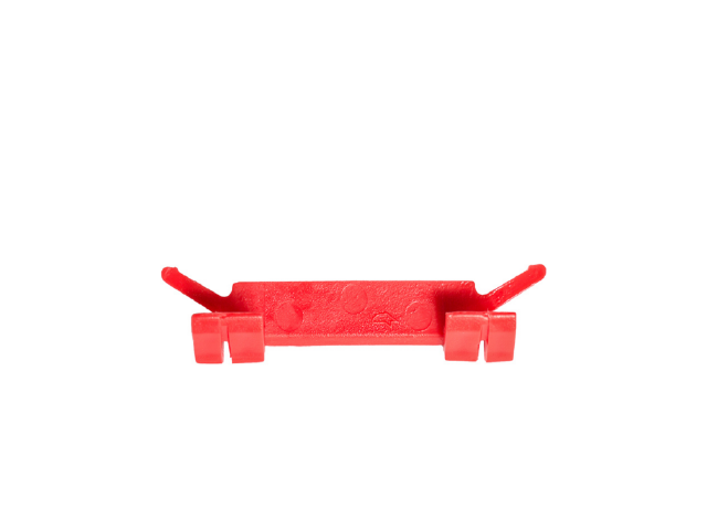 HONDA CIVIC 5D 95-01 / Clip de pare-brise, pour montant A, rouge