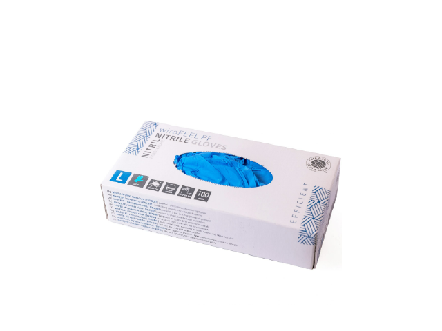NITRILHANDSCHOENEN MAAT S/ Nitrilhandschoenen, wegwerp, poedervrij, maat S, 100 stuks/doos