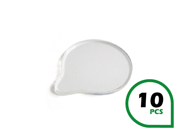 SILICONEN PAD ROND 27 MM DR / 10 STUKS