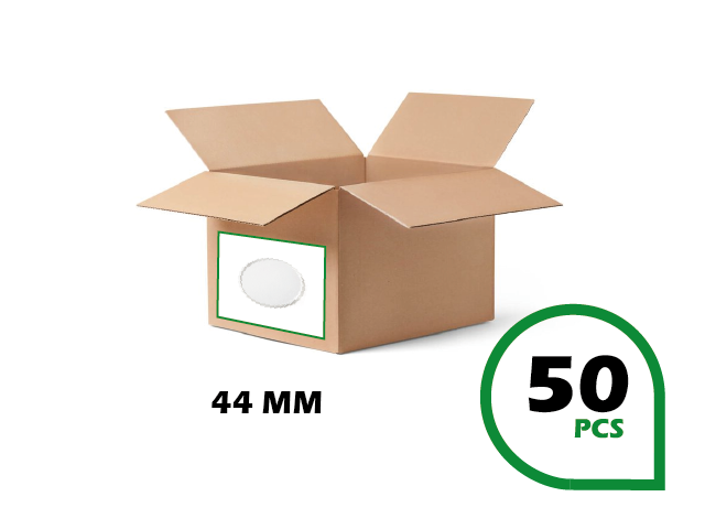 SILICONEN PAD ROND 44 MM ROND / 50 STUKS