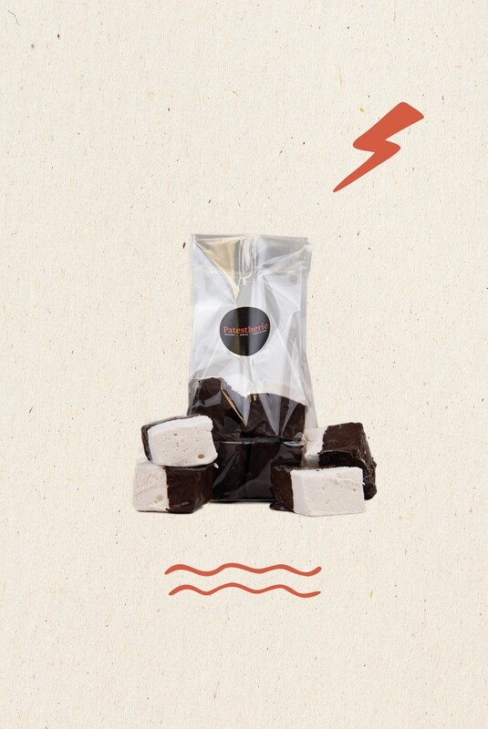 marshmallow met chocolade
