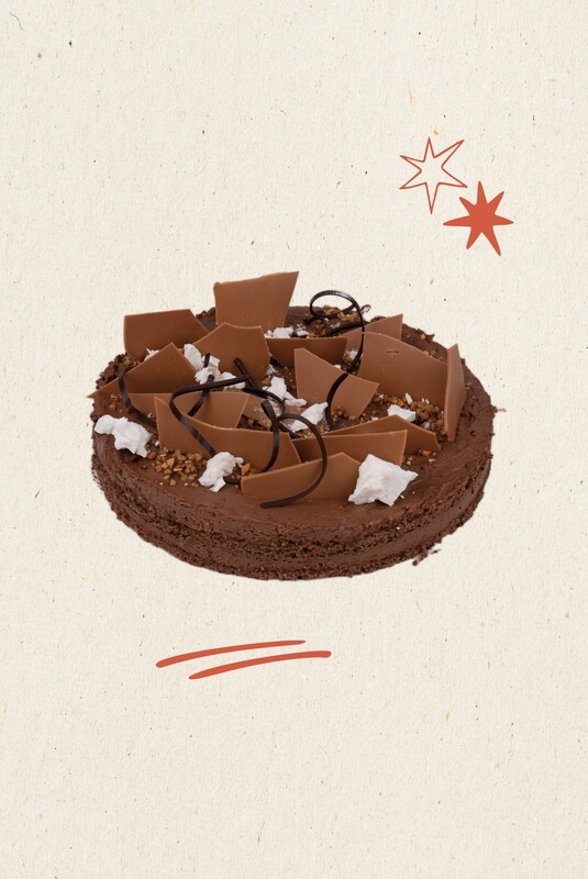 chocomousse taart 5 tot 6 personen