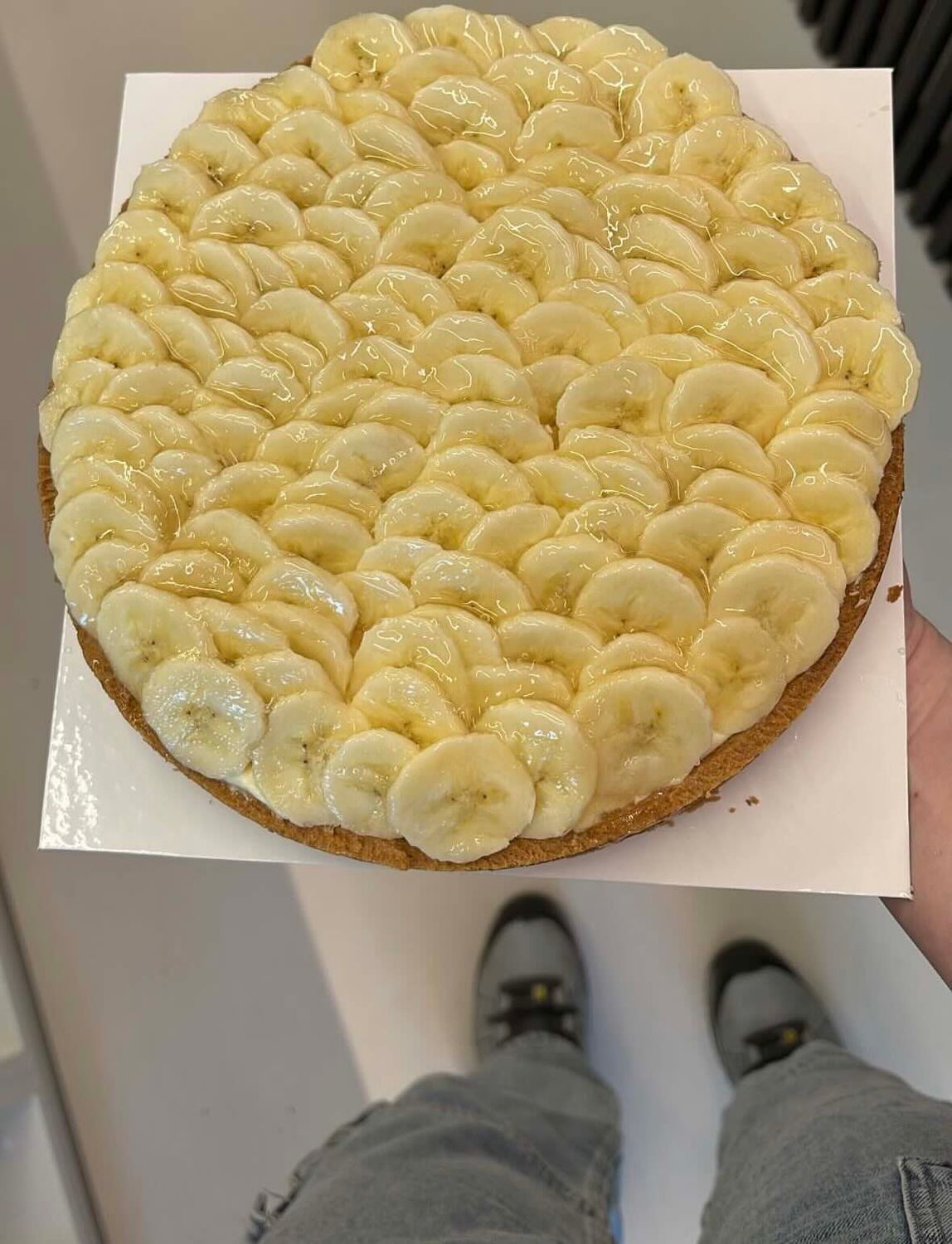 bananentaart 5 tot 6 personen