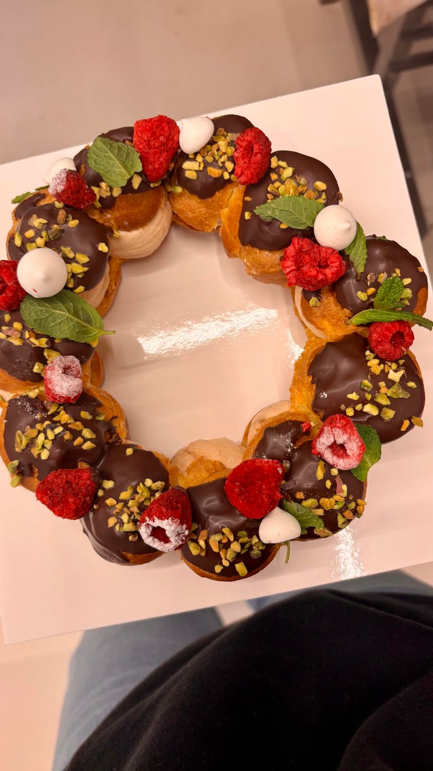 soezenkrans met praliné 4P