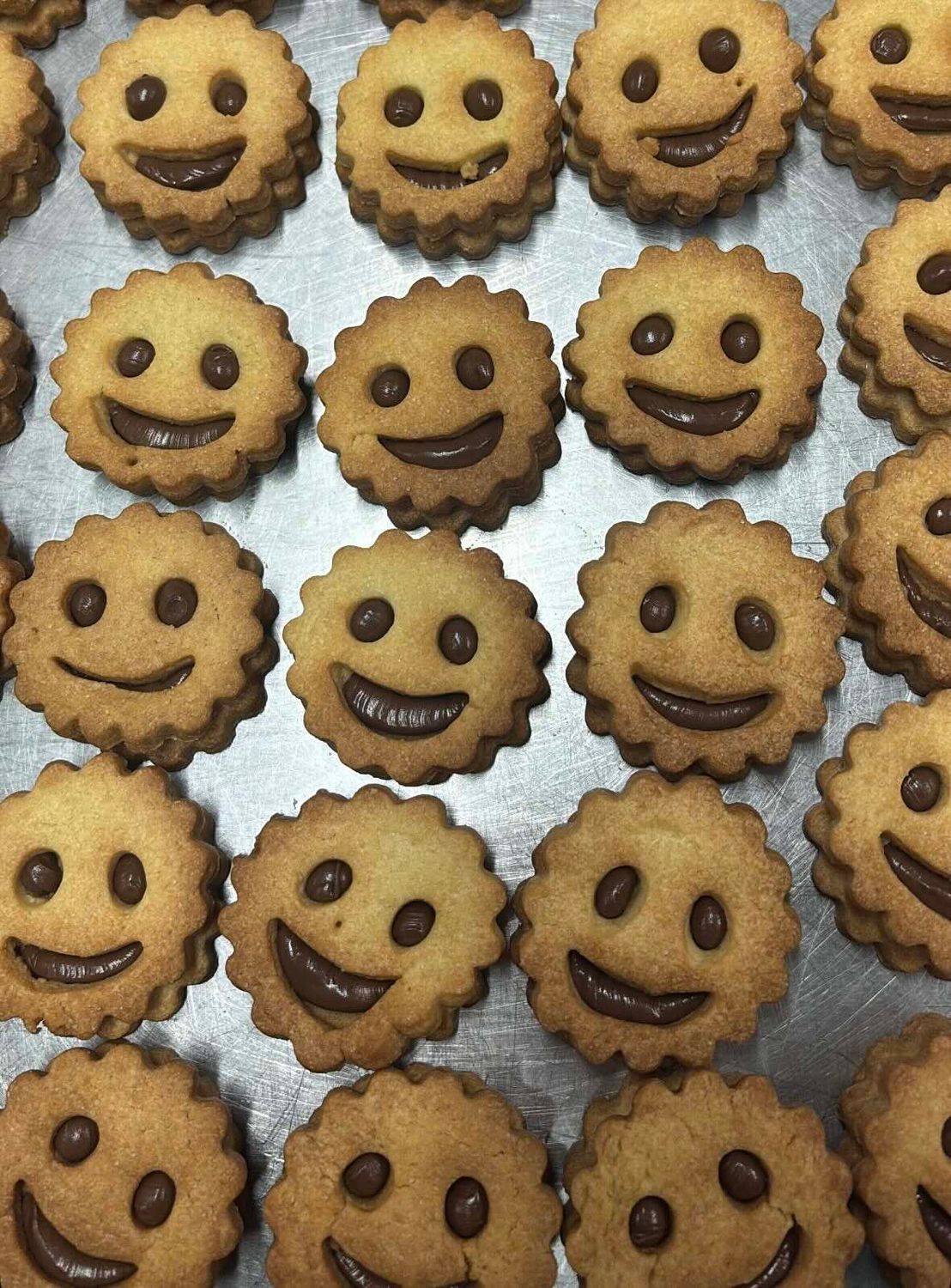 smiley koekjes 6st.