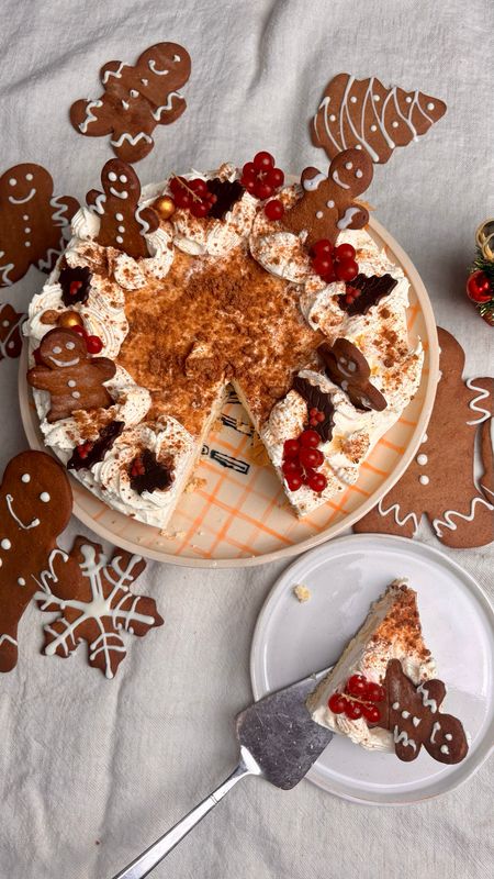 gingerbread cheesecake met ananas 8P