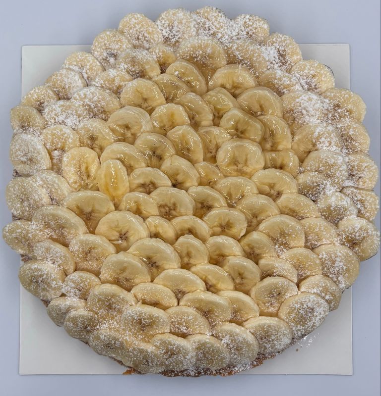 bananentaart 5 tot 6 personen