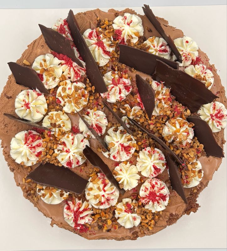 chocomousse taart 5 tot 6 personen