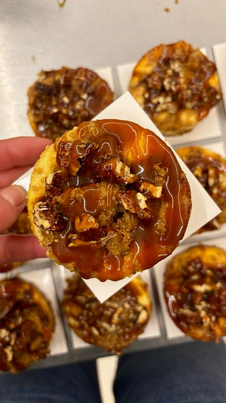 Pecan- karamel-cheesecake