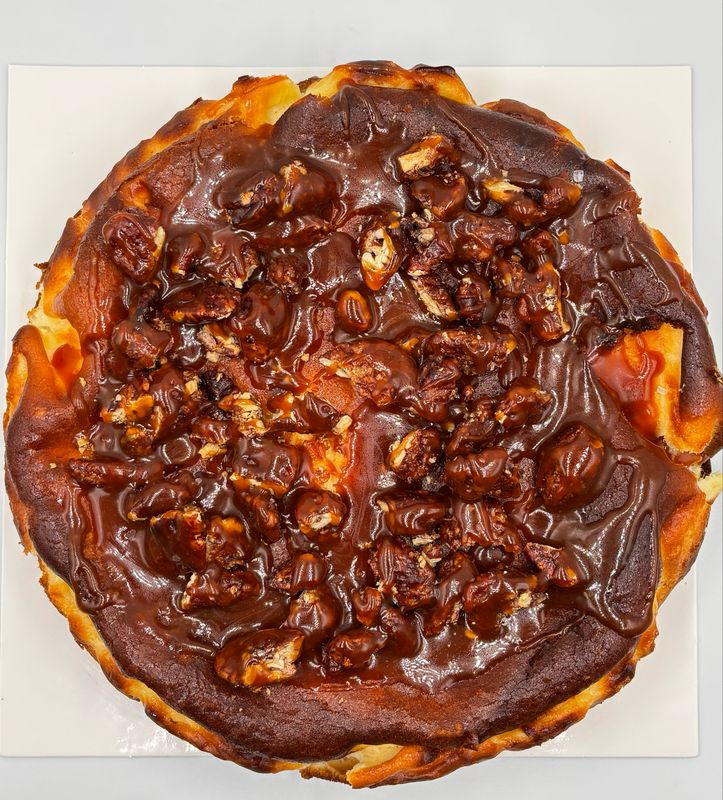 Pecan- karamel-cheesecake