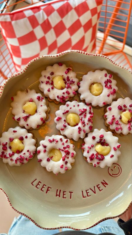 Lemon curd cookies 6st.