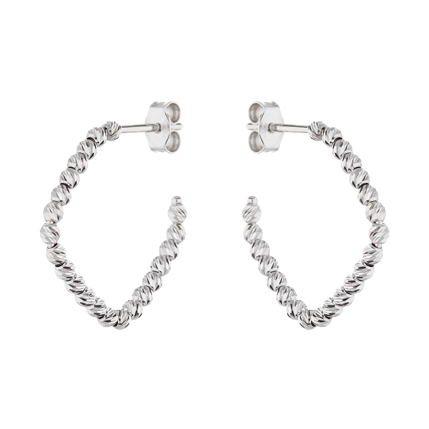 Sphere Hoop Earrings