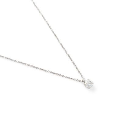 Diamond Solitaire Necklace