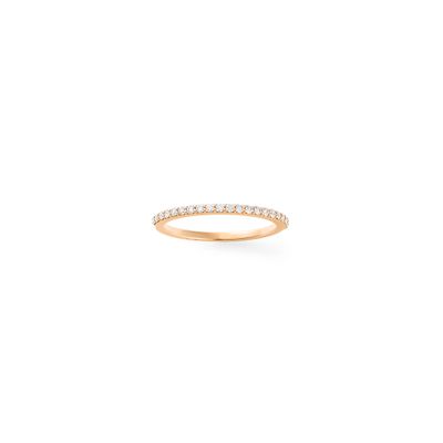 Half Diamond Eternity Ring