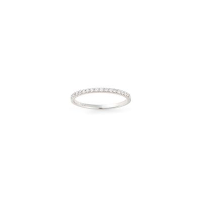 Half Diamond Eternity Ring