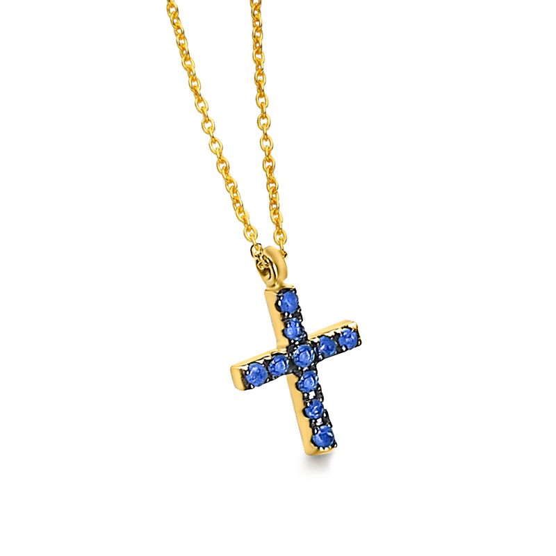 Sapphire Cross