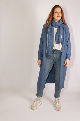 Comfy Sweatervest Aegean Blue
