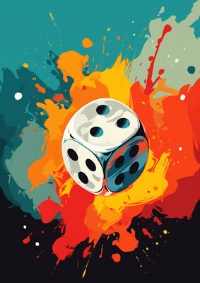 Dice Abstract 8