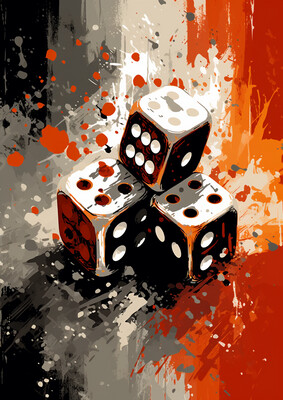 Dice Abstract 9