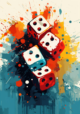Dice Abstract 10