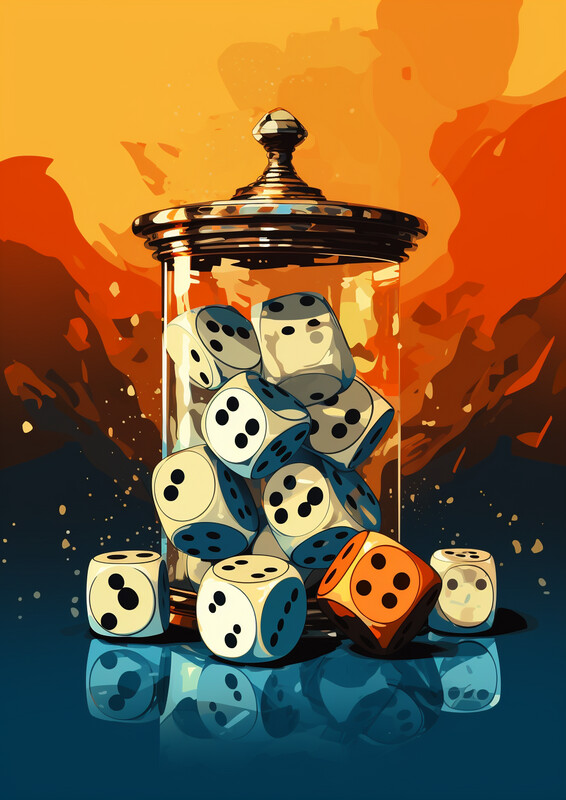 Dice Abstract 14