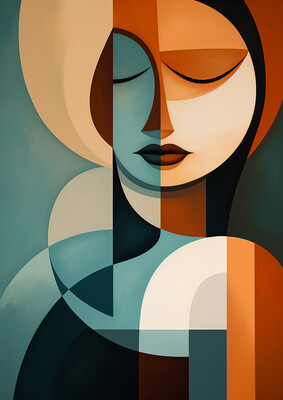 Abstract Shapes Women Series 2
