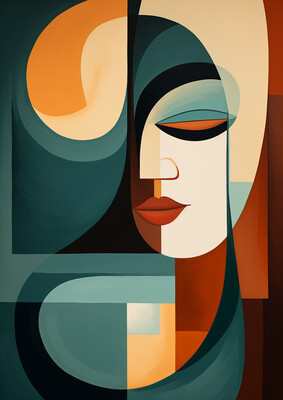 Abstract Shapes Women Series 5