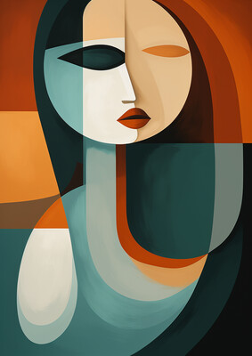 Abstract Shapes Women Series 3