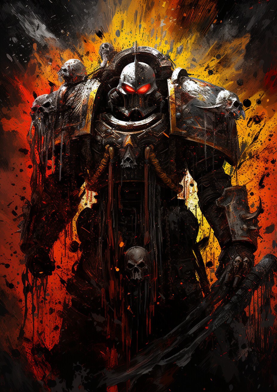 Space soldier Marine  Abstract 11