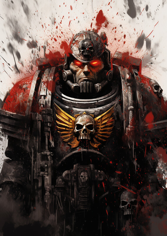 Space soldier Marine  Abstract 14