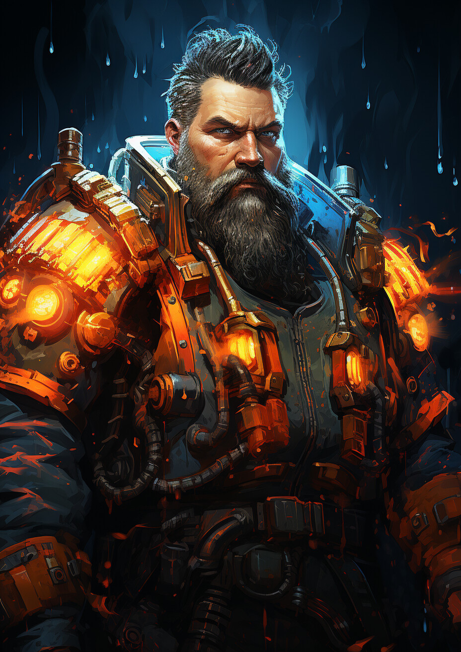 Space soldier Marine