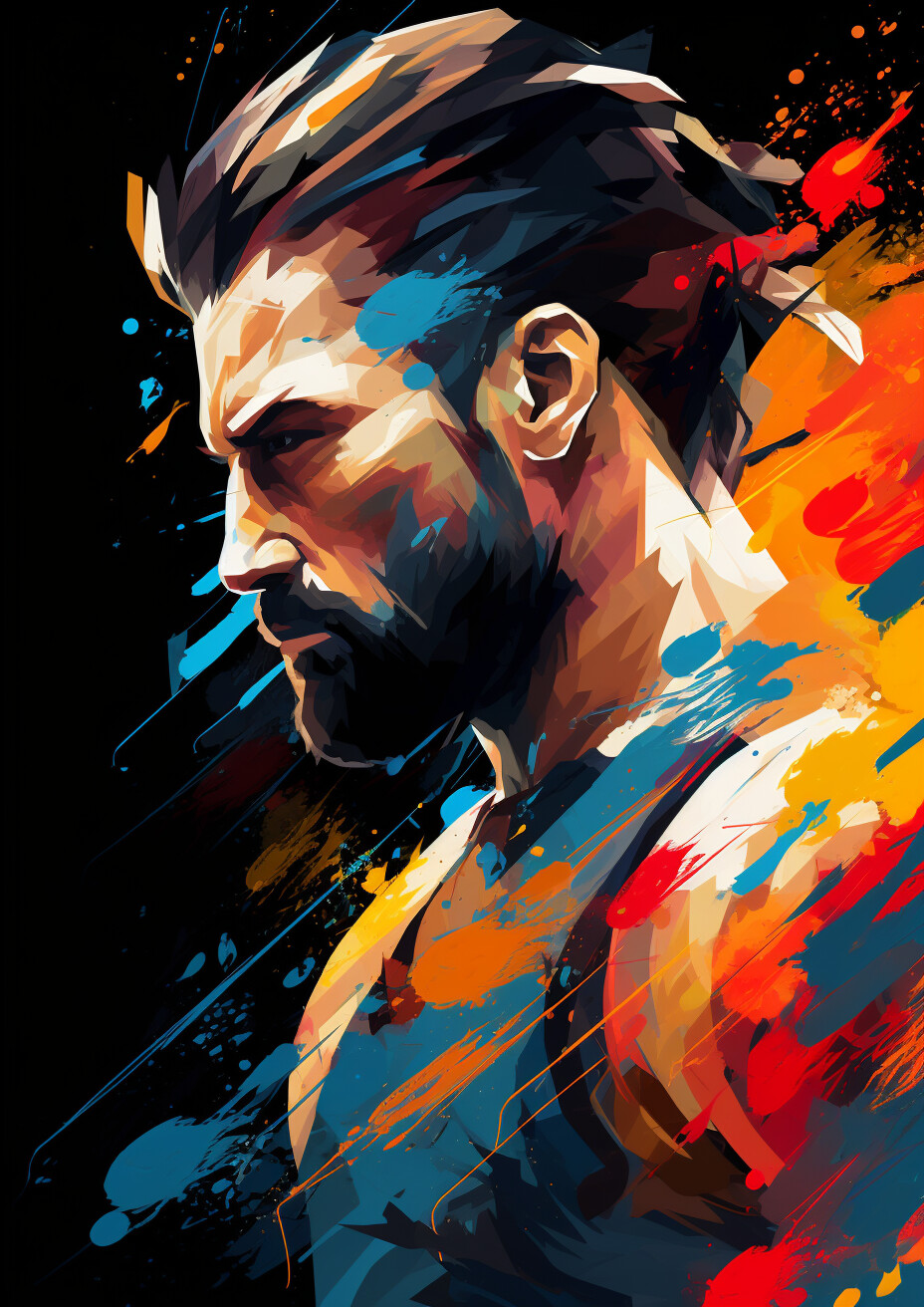 Street Fighter Abstract 1