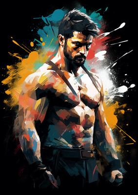 Street Fighter Abstract 2