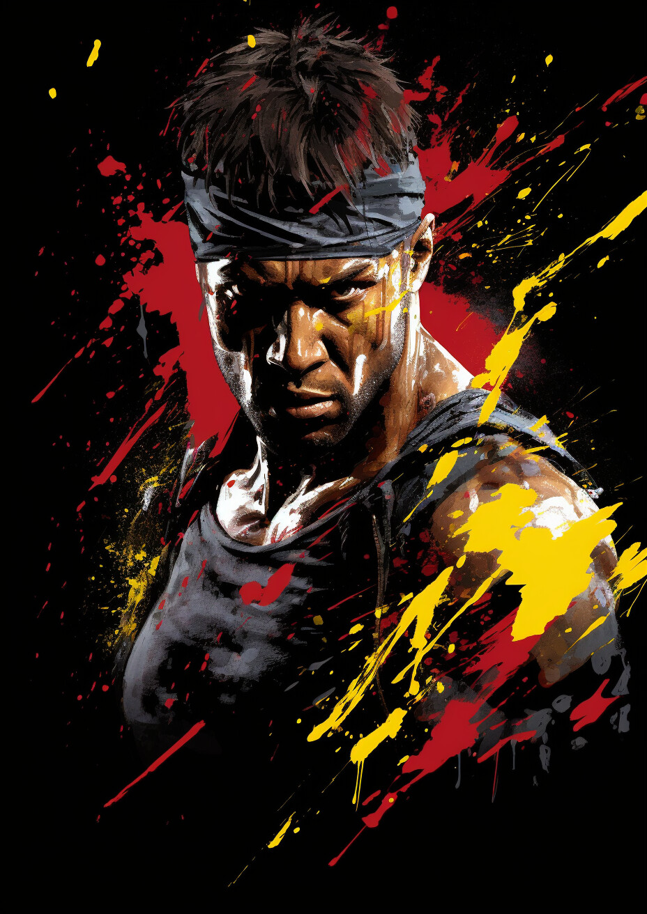 Street Fighter Abstract 7