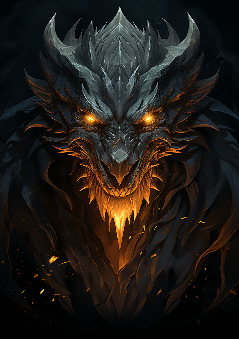 Dungeons & Dragons Dragon Portrait 2