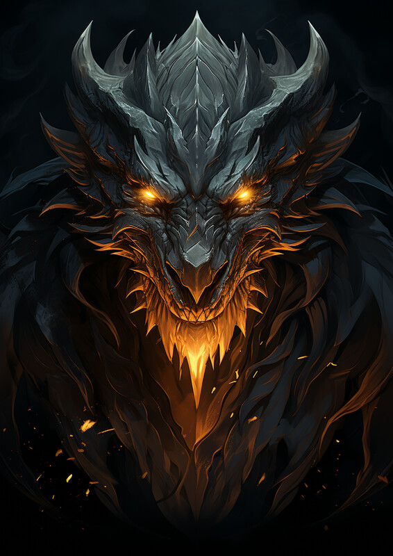 Dungeons & Dragons Dragon Portrait 2