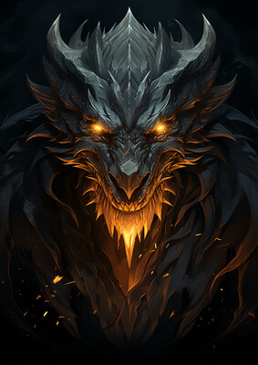 Dungeons & Dragons Dragon Portrait 2