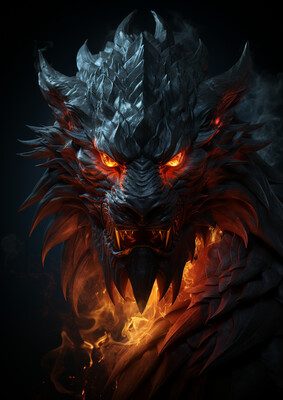 Dungeons & Dragons Dragon Portrait 4
