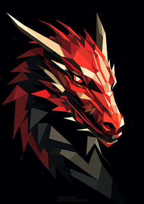 Dungeons & Dragons Dragon Portrait 10
